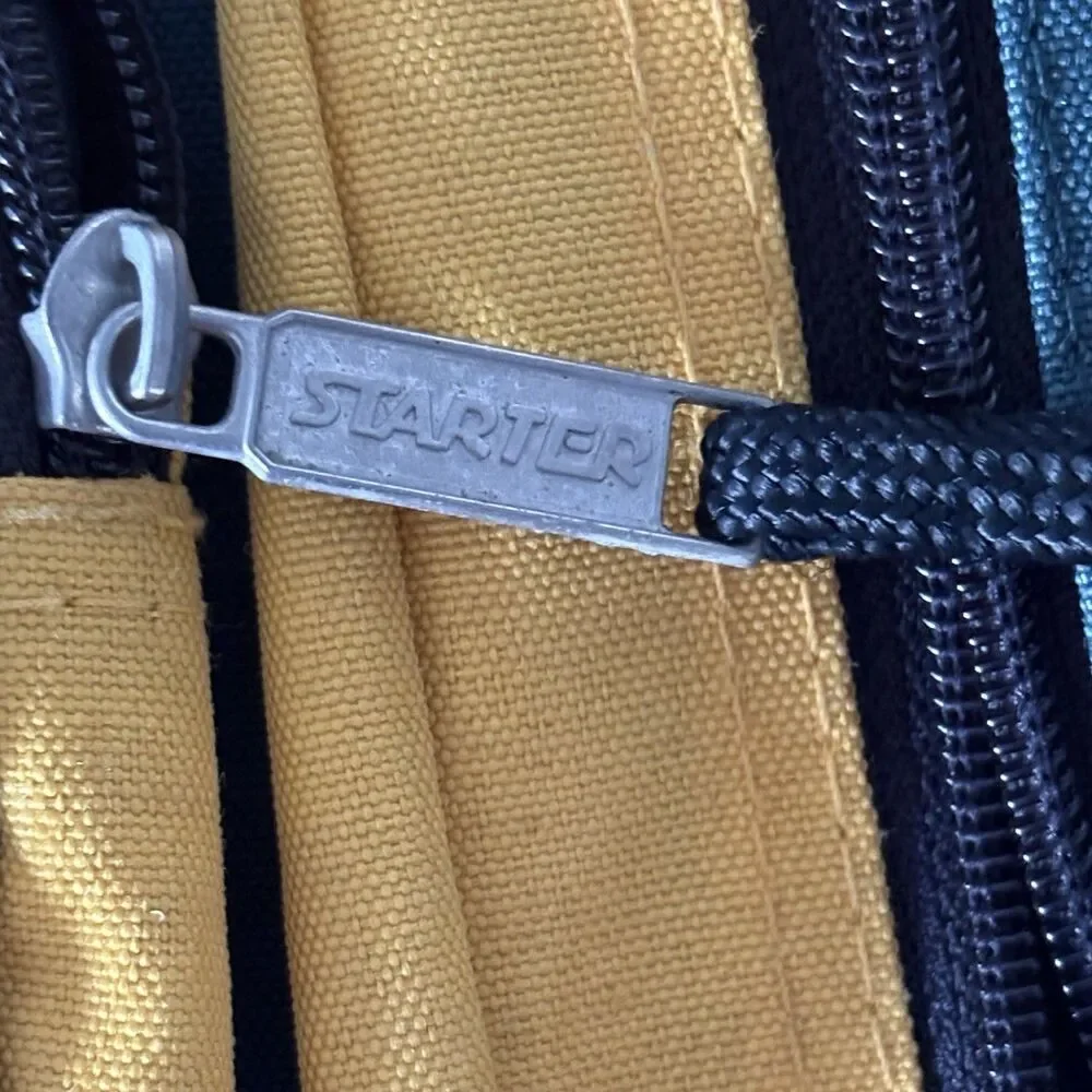 Vintage Starter Backpack 90s Green/Yellow